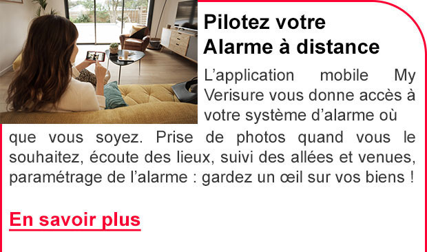 Pilotez votre alarme à distance